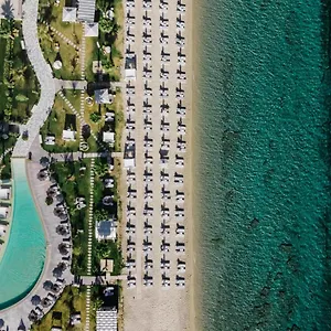 Blue Carpet Luxury Lägenhetshotell Pefkochori